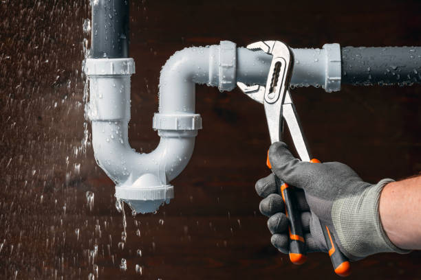 Professional Plumbing technician working in Quinton, AL